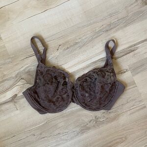 Wacoal Lace Underwire Bra - Brown